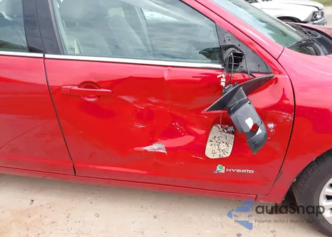 2012 Ford Fusion Hybrid из США, поврежденный, VIN 3FADP0L30CR204214